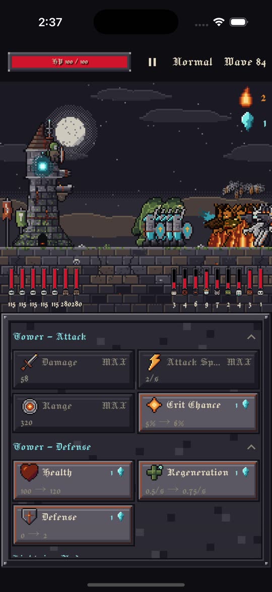 Soul Tower gameplay